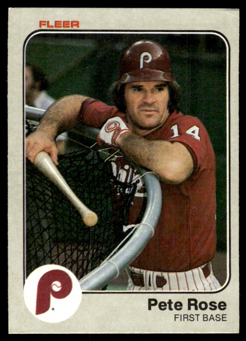 PETE ROSE 1983 FLEER #171