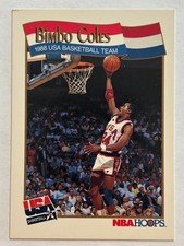 1991-92 NBA Hoops #567 Bimbo Coles USA Basketball