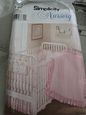 SIMPLICITY 9140 BABY NURSERY ACCESSORIES PATTERN ONE SZ