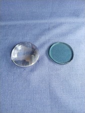 Kodak Carousel Slide Projector Heat Absorbing Glass  Convex Lens Replacement