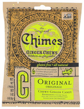 Chimes Ginger Chews, Original, 5 Ounce Pack of 1 5 1 , orange
