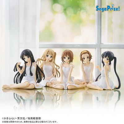   K-ON! Figure Set Yumemirize Yui Mio Ritsu Tsumugi Azusa SEGA Japan  New HTT