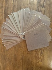 30 Island Brand Hanging File Folders Letter Size Standard Used Lot