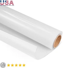 Frosted Privacy Window Film Static Cling UV Protection Easy Install Non Adhesive