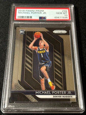 2018 Panini Prizm Michael Porter Jr Rookie RC #32 PSA 10 GEM MINT Brooklyn Nets