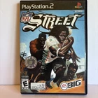 NFL Street (PlayStation 2, PS2) Black Label With Manual Tested