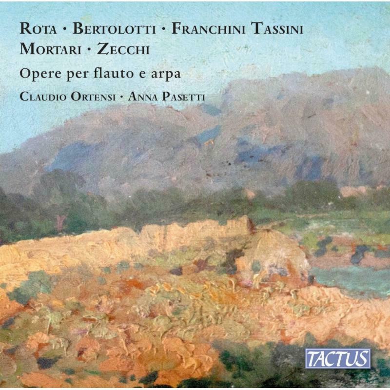 TC910005 Ortensi/Pasetti Works For Flute and Harp CD TC910005 NEW