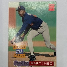 Topps 1994 Stadium Club Pedro Martinez #684 San Diego Padres MLB Debut Rookie
