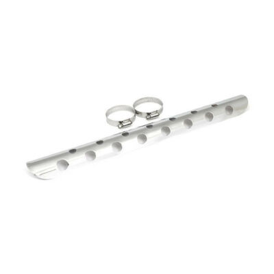 Auspuff Hitzeschild Heat Shield Bullet 18'' Chrom, für Harley - Davidson 1 3/4''