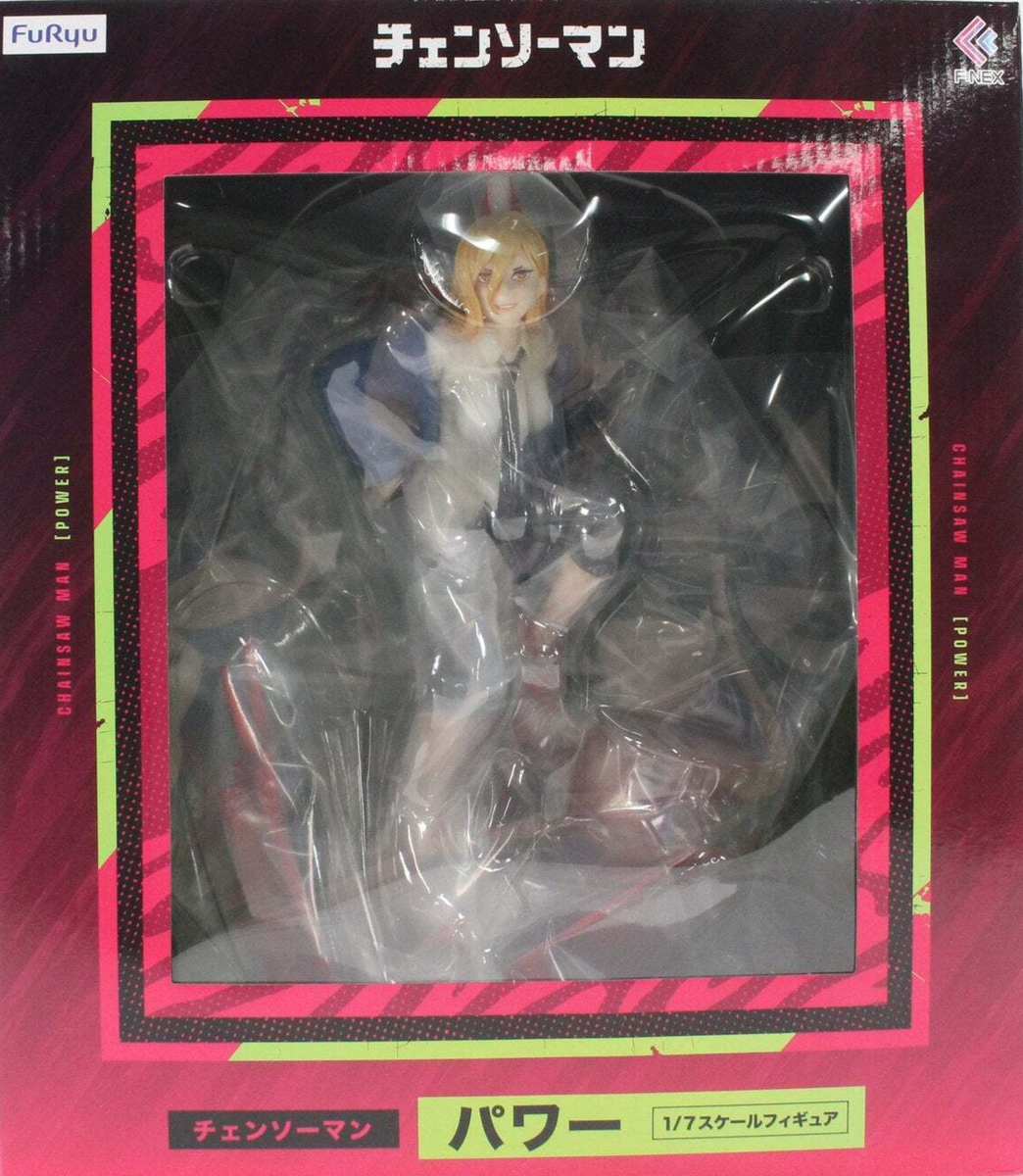 CHAINSAW MAN FuRyu F:NEX 1/7 PVC Statue POWER | eBay