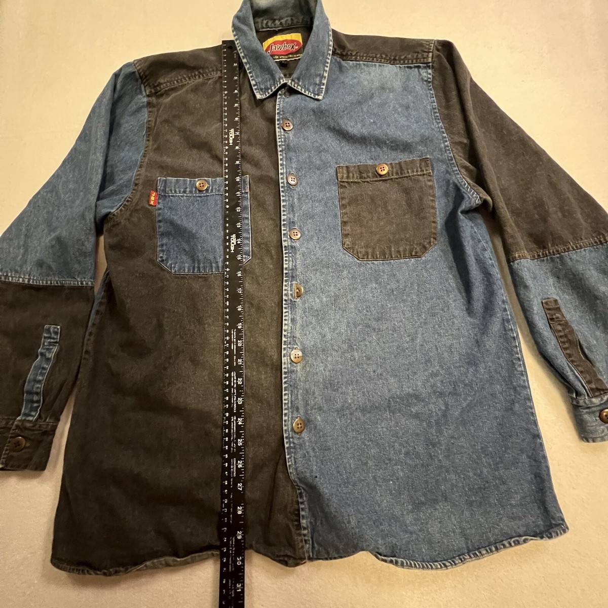 Vintage 90s Jawbox Button Up Shirt JBX Men