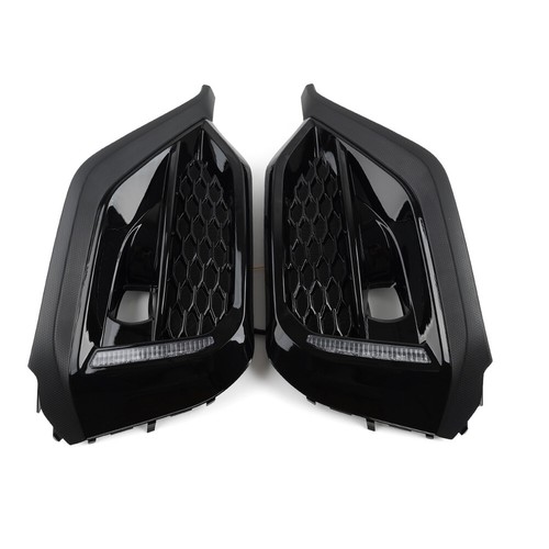 1x LED Turn Signal DRL Fog Lights Bezel Kit For Subaru WRX STI 4Door Sedan 22-24 - Picture 10 of 16