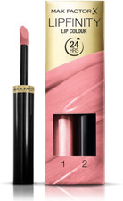 Max Factor Lipfinity Lip Colour 24HR sealer & Lipstick Dual - Choose Your Shade