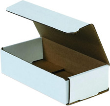 8X4X2 Corrugated Cardboard Boxes, 8"L X 4"W X 2"H, Pack of 50 Shipping, Packag