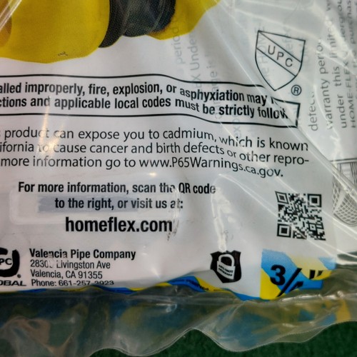 HOME-FLEX Underground 3/4" Coupler for IPS Poly Gas Pipe #SDR 11 - Picture 5 of 8