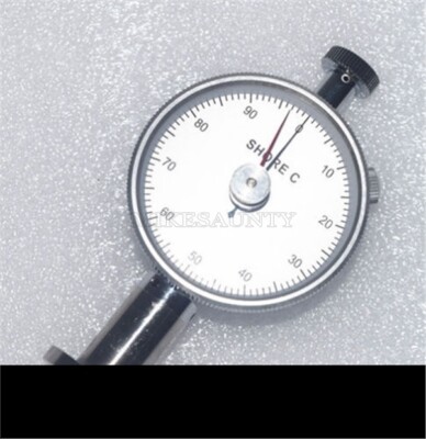 Type C Durometer Dial Double Pointer Meter Shore Hardness Tester LX-C-2 ee