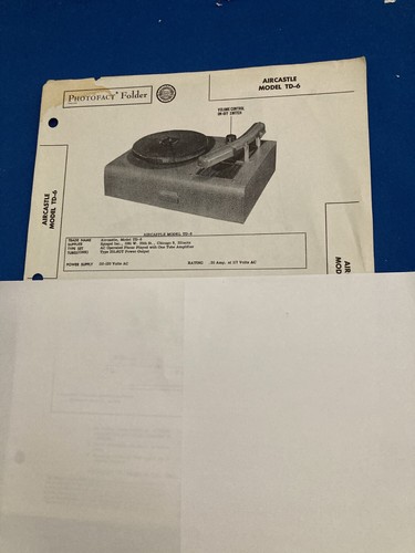 Sams Photofact Vintage Manuals Schematics turntables and Consoles, Phonographs - Picture 17 of 60