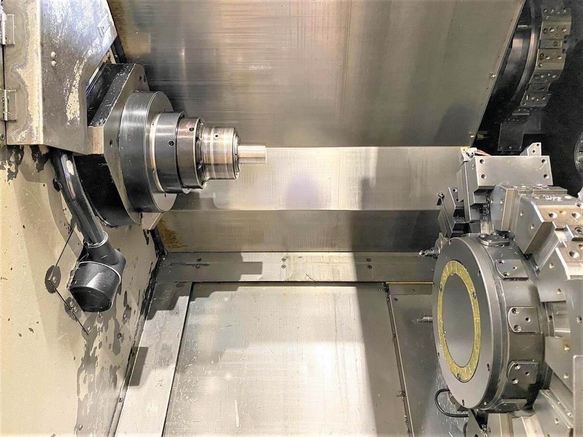 2001 Mori Seiki Model ZT-2500Y 8-Axis CNC Lathe w Live Tool, Sub