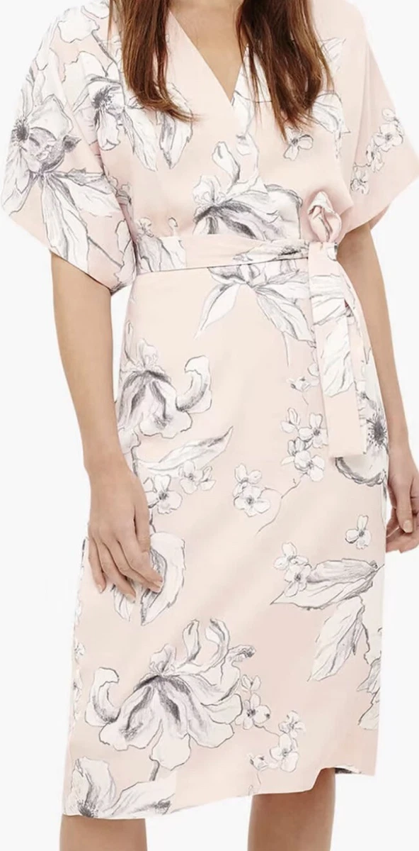 Phase eight pink floral dress top