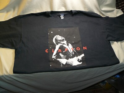 T-shirt Eric Clapton Europe Tour 2004 - Taille XL, Occasion En Très Bon état