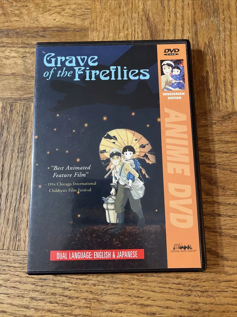 Grave of the fireflies, Dvd covers, Book cover