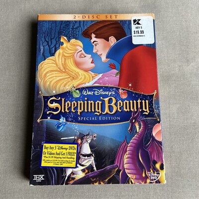 Walt Disney: Sleeping Beauty (DVD 1959 2-Disc Set w/ Fold-Out