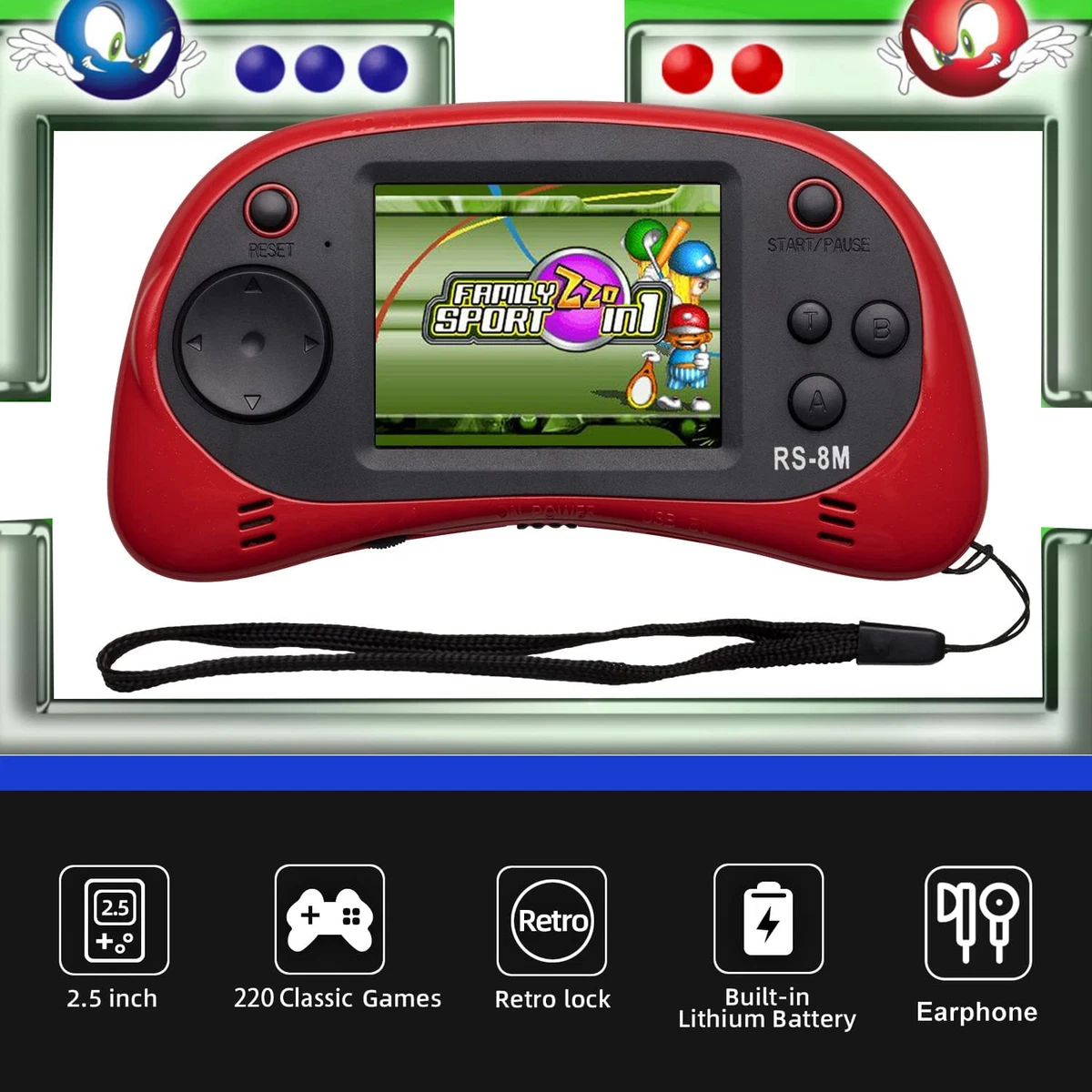 Children's handheld hotsell games consoles