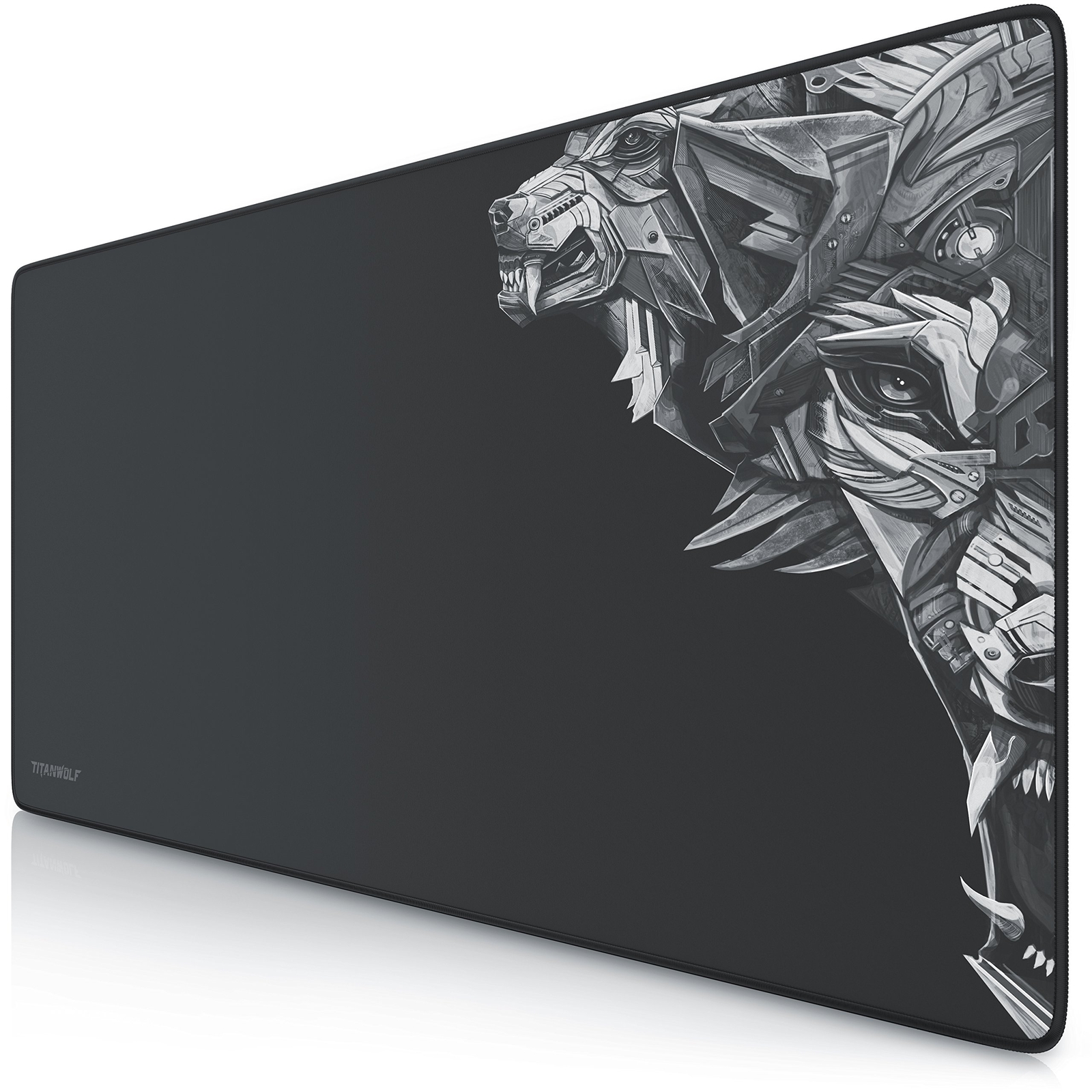 TITANWOLF Tappetino Mouse XXL Gaming Mouse Pad XL 900x400 mm - Mousepad Extra...
