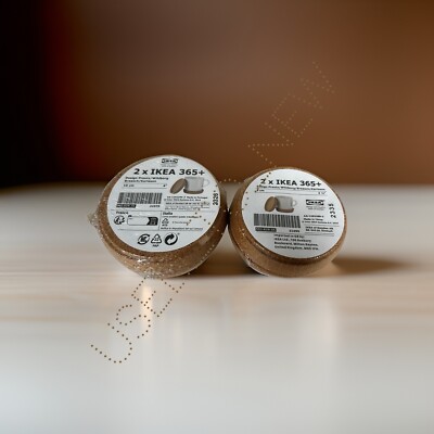 IKEA 365+ Cork Coasters, Set of 4 Sealed, 4'' and 3½'' Dia.