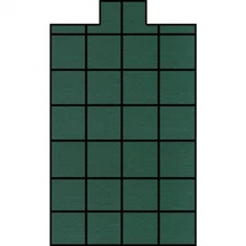 Doheny's Green 10 Year Safety Cover for 16x32 ft Pool with 4x6ft Center End Step