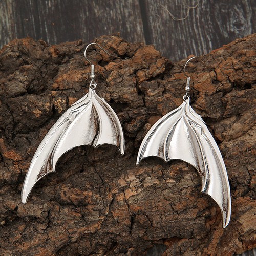 Fashion Pumpkin Ghost Skull Bat Cat Dangle Earrings Hook Women Halloween Jewelry - Picture 30 of 64
