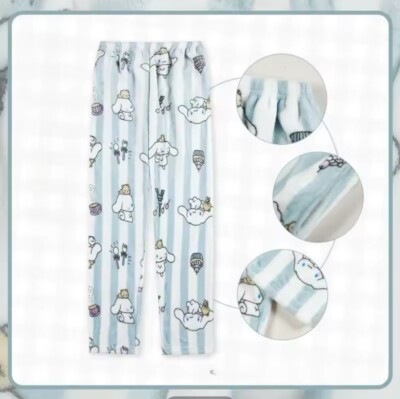 Cozy Character Flannel Pajama Pants with pockets - Hello Kitty!