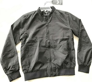 pull&bear ma1 bomber in black