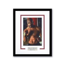 Evander Holyfield AUTOGRAPH Signed Boxing Framed 11x14 Matted Display ACOA