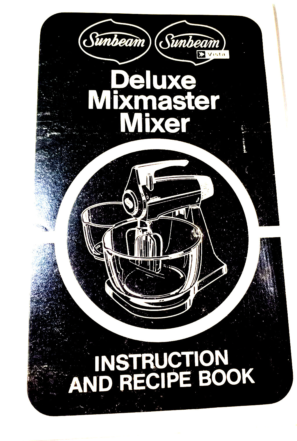 RARE VINTAGE 1981 SUNBEAM DELUXE MIXMASTER MIXER COOKBOOK RECIPES MANUAL 36