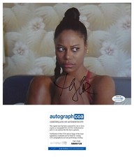 Taylour Paige "Zola" Signed Autographed 8x10 Photo ACOA Sexy