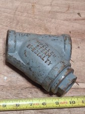MUELLER STEAM 1-1/4" WYE Y STRAINER 125-580-01 WCB 600 SWP