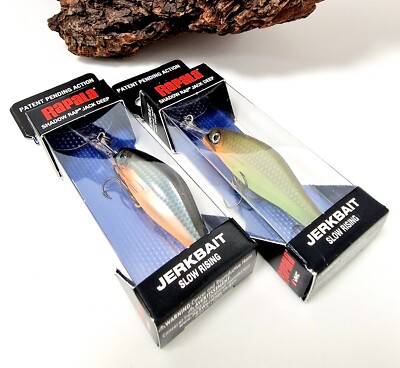 Rapala Shadow Rap Jack Deep 5cm 6g Slow Rising Wobbler 5 Farben