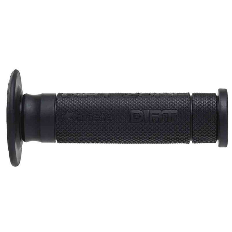 Poignées moto tout-terrain noires Off Road Dirt Zone Grip Soft pour Yamaha Tenere 700 135mm
