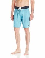Rusty Men's Tyed Up Boardshort, Bright Blue, 28