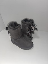 New UGG Toddler  Bailey Bow II Grey Size 11