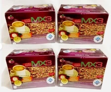 MX3 Coffee Mix Pack of 4 (40 Sachets × 10g)