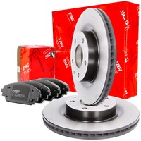 2X Trw Bremsscheiben 295Mm BeläGe Vorne FüR Mazda 3 CX-3 1.5-2.2D