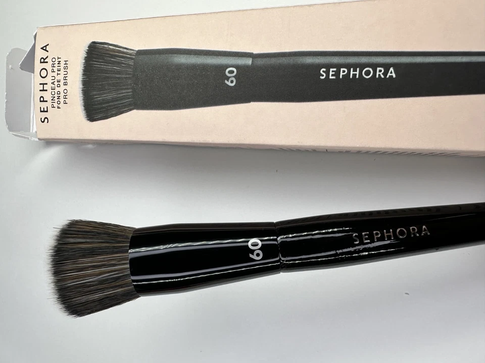 Pincel base SEPHORA COLLECTION PRO #60 novo na CAIXA autêntico 100% - Imagem 4 de 4