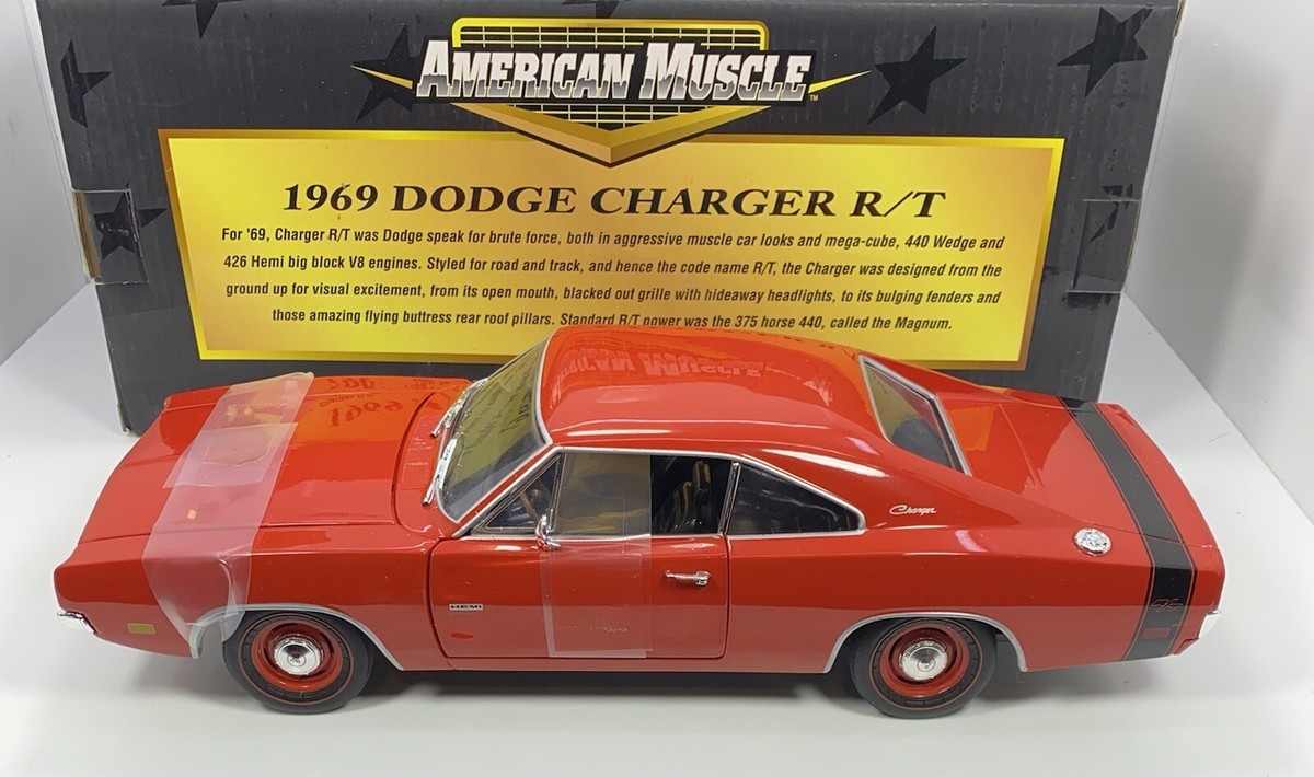 ダッジチャージャーR/T '69 アーテル オーセンティック 1/18 AMERICAN MUSCLE 1/18 Scale 1969 DODGE CHARGER R/T | eBay
