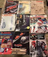 Lionel Lot of 11 Original Catalogs from the 1980?s-1990s In Great Shape