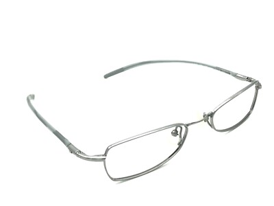 NIKE Flexon 4081 045 Women's Silver Gray Rectangular Eyeglasses Frames 49-19 140