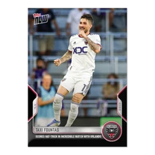 2022 Topps NOW MLS Taxi Fountas #119 ~ D.C. United