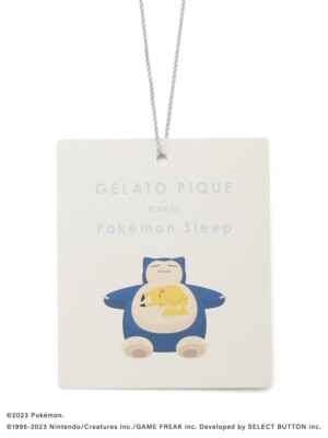 Pokemon Sleep × Gelato Pique Pikachu Baby Moco Jacquard Shawl