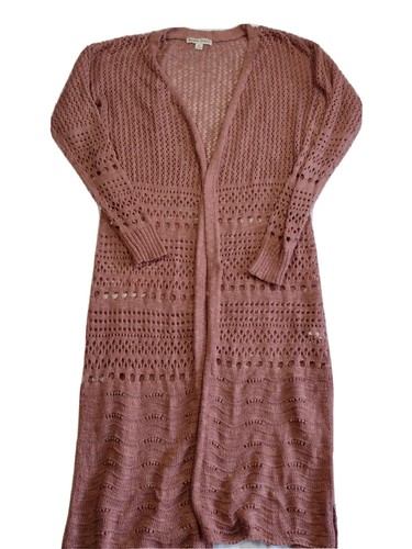 Moral Fiber Womens Open Sweater Medium 